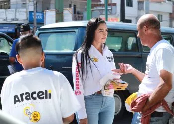 Vamos A Defender La Democracia Y El Voto Libre Afirma Araceli Saucedo En Pátzcuaro