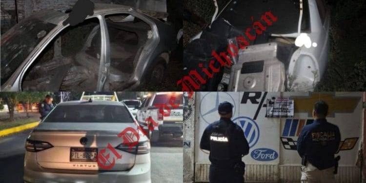 Asegura Fiscalía Regional de Apatzingán, taller donde se desvalijaban vehículos 1 Apatzingan un taller donde se desvalijaban vehiculos - El día de Michoacán