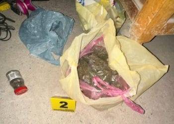 Asegura FGE sustancias ilícitas y detiene a dos personas tras ejecutar cateos en Morelia