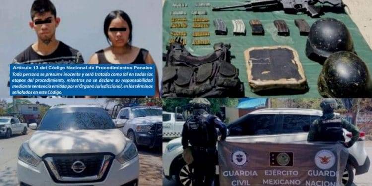 En Múgica, detienen a una pareja con un rifle de asalto, equipo táctico y una camioneta robada 1 Incineran autoridades droga decomisada; entre ellas más de una tonelada de Cocaína