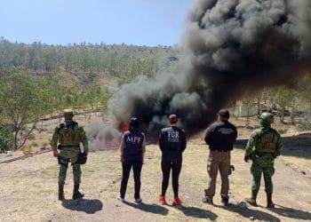 Incineran autoridades droga decomisada; entre ellas más de una tonelada de Cocaína