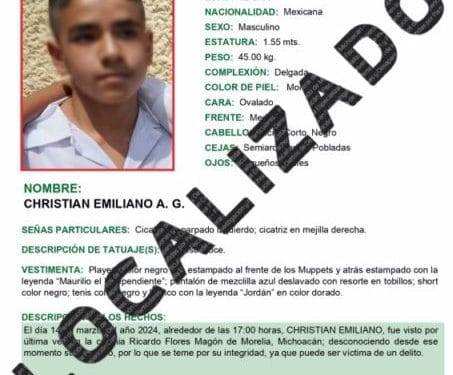 Localiza FGE a niños de 12 años que estaba desaparecido y lo reintegra a su seno familiar