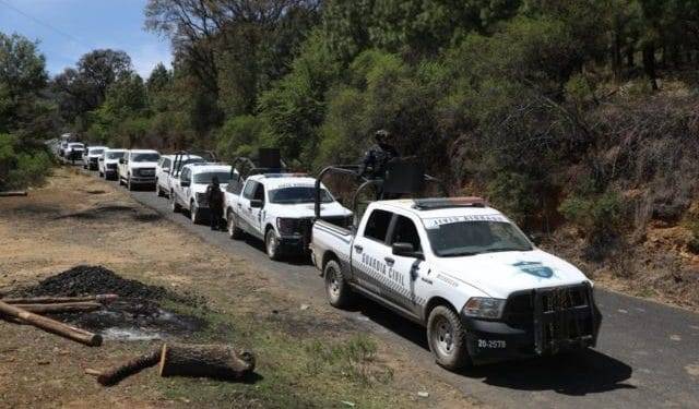 Guardia Civil establece coordinación con pobladores de Huecato para la prevención del delito 1 OPERATIVOS 2 - El día de Michoacán