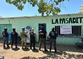 En Apatzingán, Aseguran Inmueble Utilizado Como Caseta De Cobro De Extorsión Para Transportistas En San Juan De Los Plátanos