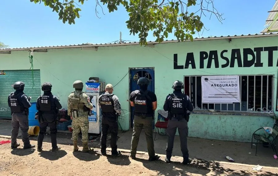 En Apatzingán, Aseguran Inmueble Utilizado Como Caseta De Cobro De Extorsión Para Transportistas En San Juan De Los Plátanos 19 En Apatzingán, Aseguran Inmueble Utilizado Como Caseta De Cobro De Extorsión Para Transportistas En San Juan De Los Plátanos