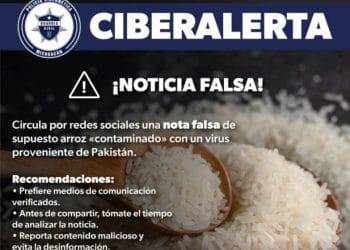 ciberalerta por noticia falsa de arroz contaminado - El día de Michoacán
