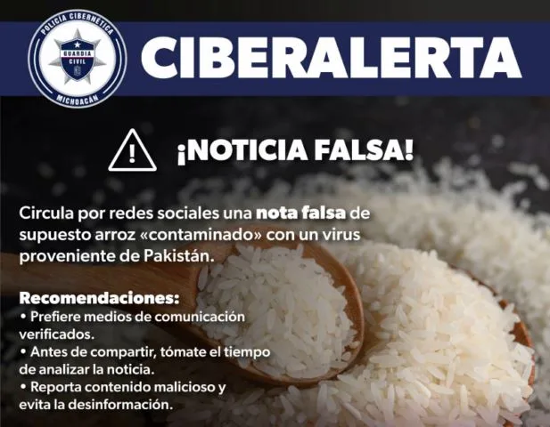 Emite Ssp Ciberalerta Por Noticia Falsa De Arroz Contaminado 22 Emite Ssp Ciberalerta Por Noticia Falsa De Arroz Contaminado