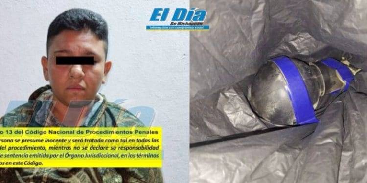 Detienen a una mujer con una granada y "cristal" en Apatzingán 1 En Apatzingán, detienen a 3 en la calle Miguel Hidalgo del Varillero con «cocaína»