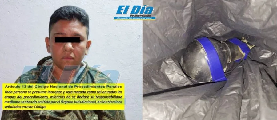 Detienen A Una Mujer Con Una Granada Y &Quot;Cristal&Quot; En Apatzingán 19 Detenida Con Una Granada En Apatzingan