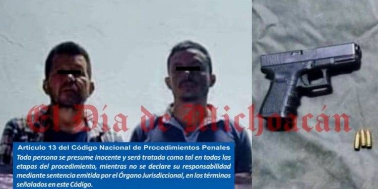 Aseguran camionetas robadas y equipo táctico, tras balacera en La Piedad