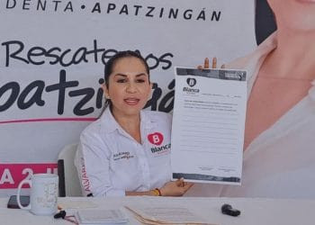 Apatzingán tiene de dos, continuar con más de lo mismo o votar por un proyecto de cambio y compromiso real: Blanca Álvarez