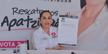 Apatzingán Tiene De Dos, Continuar Con Más De Lo Mismo O Votar Por Un Proyecto De Cambio Y Compromiso Real: Blanca Álvarez