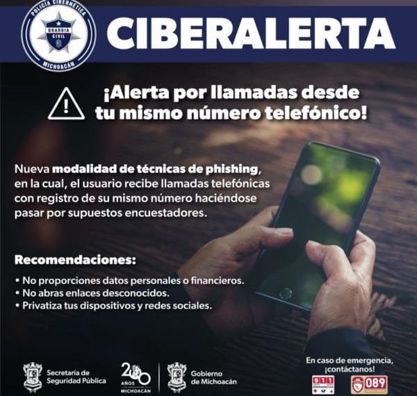 CiberAlerta Telefonica | El Día de Michoacán