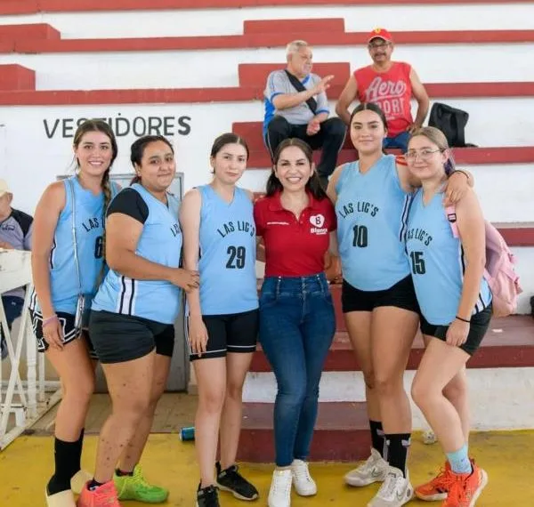 Deportistas tendrán espacios recreativos dignos y seguros: Blanca Álvarez