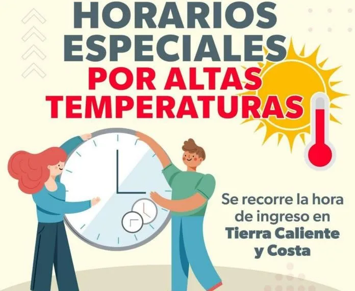 Por Calor, See Ajusta Horario En Escuelas De 25 Municipios De Michoacán 19 Horario Por Calor - El Día De Michoacán