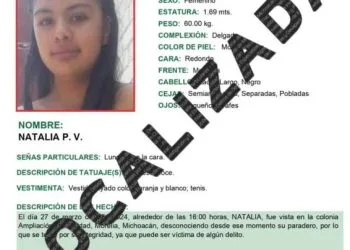 Localiza Fge A Una Adolescente Reportada Como Desaparecida, En Morelia