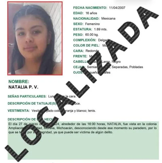 Localiza Fge A Una Adolescente Reportada Como Desaparecida En Morelia - El Día De Michoacán