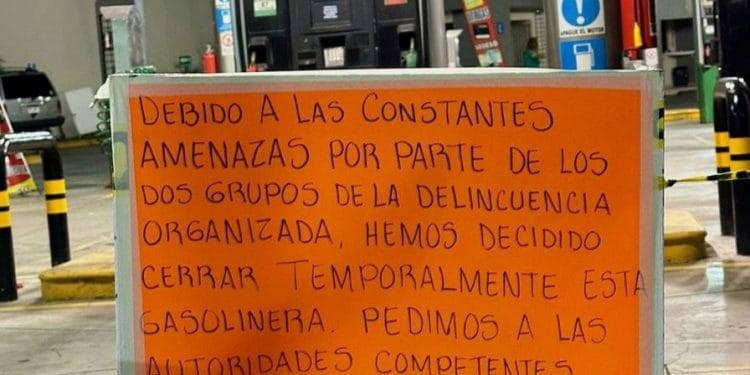 Causan Psicosis letreros colocados en Gasolineras en Apatzingán; Sedena y Guardia Civil montan dispositivo de seguridad 1 Sentencian de 18 años de prisión a responsable del homicidio del director de la Policía de Investigación de Uruapan