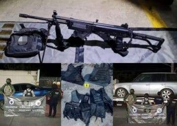 En Cateo en Pinzándaro: confiscan armas, cargadores, vehículos robados