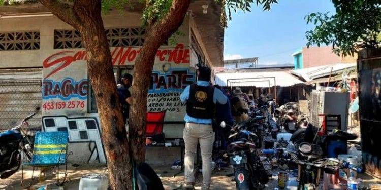 En Cateo en Pinzándaro: confiscan armas, cargadores, vehículos robados