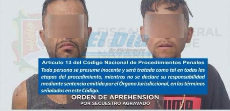 En Nayarit, Cumplimenta Fge Orden De Aprehensión Contra Alfonso “N”, Y Daniel “N”, Presuntos Responsables De Secuestro De Una Mujer, Ocurrido En Chavinda 21 En Nayarit, Cumplimenta Fge Orden De Aprehensión Contra Alfonso “N”, Y Daniel “N”, Presuntos Responsables De Secuestro De Una Mujer, Ocurrido En Chavinda