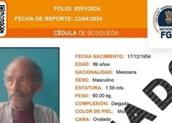 Localiza Fiscalía General A Un Adulto Mayor Reportado Como Desaparecido En Apatzingán