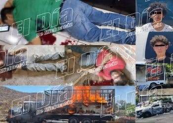 Quema de vehículos, cierre de comercios, Suspensión de Clases, 3 muertos, 2 detenidos; un empresario de mueblería asesinado y su trabajador está herido