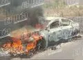 Se Incendia Vehículo En Inmediaciones Del Panteón Municipal En Apatzingán 30 Por Calor, Ssm Lleva A Apatzingán Brigadas Médicas