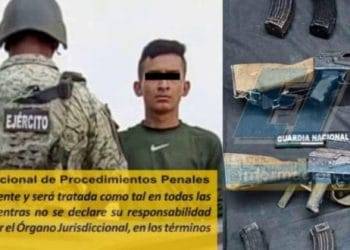 Detienen a dos con armas, equipo táctico, motocicletas y equipo para lanzar explosivos con drones