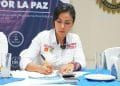 Firma Fanny Arreola Compromiso De Plan De Seguridad Para Restablecer La Paz Y La Tranquilidad A Apatzingán 4 Firma Fanny Seguridad 1 - El Día De Michoacán