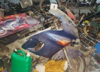 Recupera FGE motocicleta y motor con alteraciones - El día de Michoacán