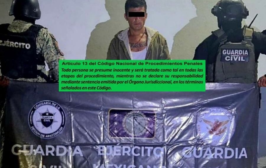 Detienen A Uno En &Quot;Las Tinajas&Quot; De Apatzingán Con Una Arma De Asalto; Antes Habían Localizado Un Campamento Abandonado