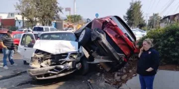 Aparatoso Choque En Morelia