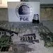 Asegura En Cateo Fge 3 Rifles De Asalto, Cargadores, Cartuchos Y Narcóticos En La Colonia Paraíso De Apatzingán