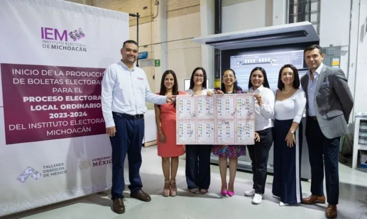 Corre Papel Y Tinta Para Michoacán: Inicia Impresión De Boletas Para El 2 De Junio