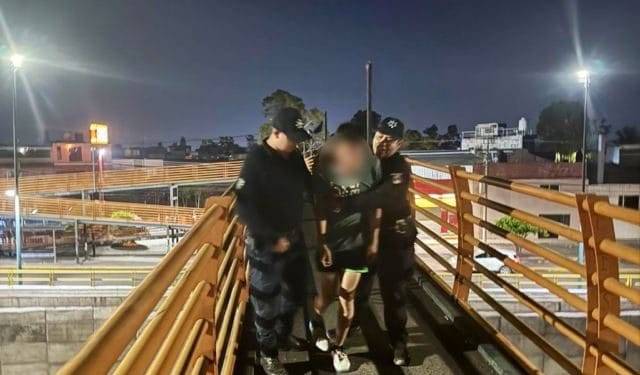 Intento suicidarse, Guardia Civil lo detiene y lo envía a recibir ayuda a salud mental
