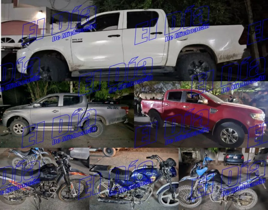 5 Detenidos Zimanca Buenavista Armas Barret Vehiculos 2 - El Día De Michoacán