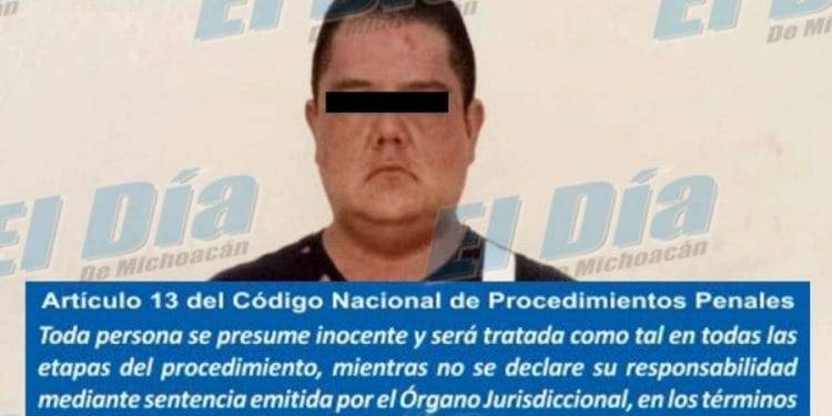 Detiene FGE en menos de 10 días, presunto responsable de privar de la vida al dueño de veterinaria EL MORO en Apatzingán