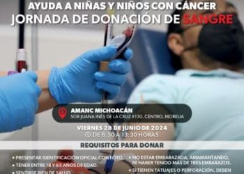 Invita SSM a donar sangre para ayudar a niñas y niños con cáncer
