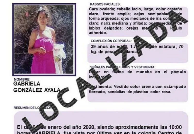 En Apatzingán, Desactiva Fge Alerta Alba Al Localizar A Mujer De 39 Años, Reportada Como Desaparecida Desde El 2022 19 Localizada De Apatzingan