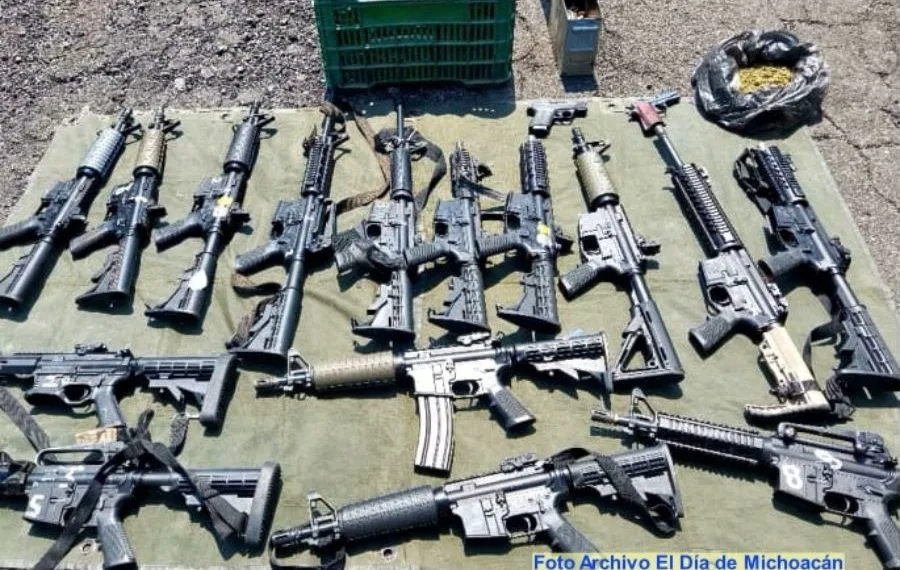 Aseguradas Casi 60 Armas Durante Noviembre: Ssp
