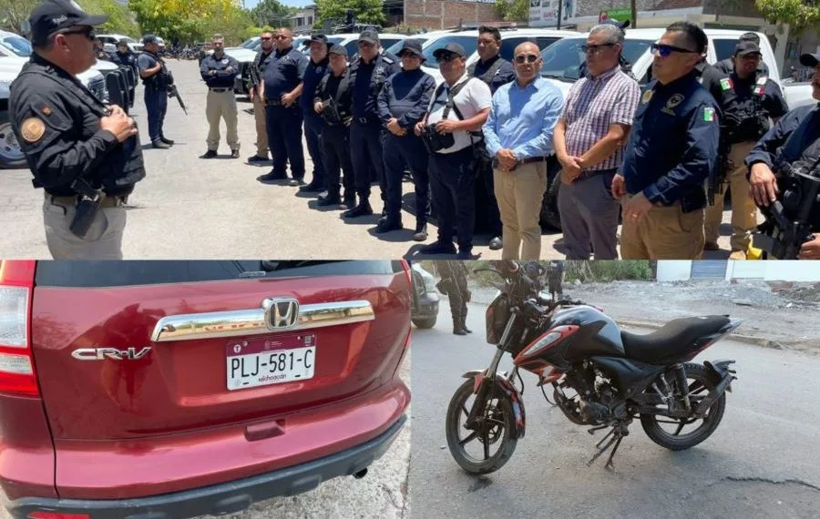 Realiza Fge Y Gc Operativo De Vigilancia Y Prevención En Apatzingán; Detienen A 3 Y Aseguran 2 Vehículos Robados