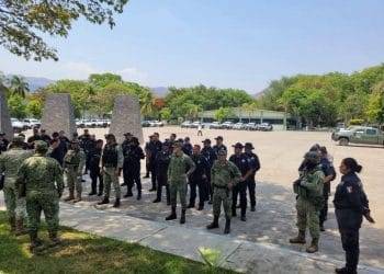 Policías Municipales de Apatzingán participan en «Operativo Blindaje Apatzingán»