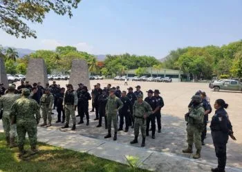 Policías Municipales De Apatzingán Participan En «Operativo Blindaje Apatzingán»