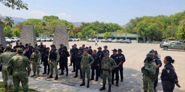 Policías Municipales de Apatzingán participan en «Operativo Blindaje Apatzingán»