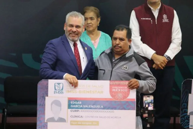 Arranca Bedolla Entrega De Credenciales Imss-Bienestar 23 Nombra Bedolla A Lenin López Como Director General Del Ijumich
