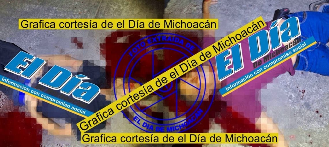 Ejecutan A Dos Durante Los Primeros Minutos De Este Domingo En El Mercado Municipal De Apatzingán