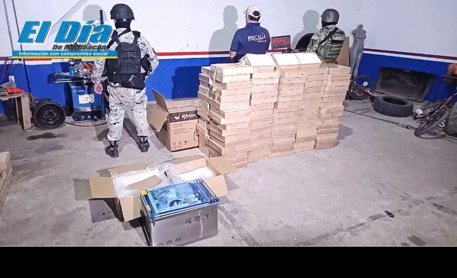 En Cateo, Fge Asegura Más De 600 Kilos De Cristal Oculta En Un Tráiler En La Ruana