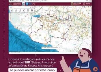 Listos 337 albergues para temporada de lluvias en Michoacán: PC