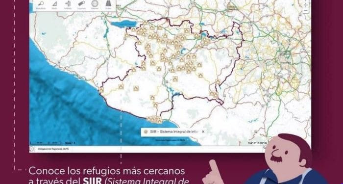 Listos 337 albergues para temporada de lluvias en Michoacán: PC